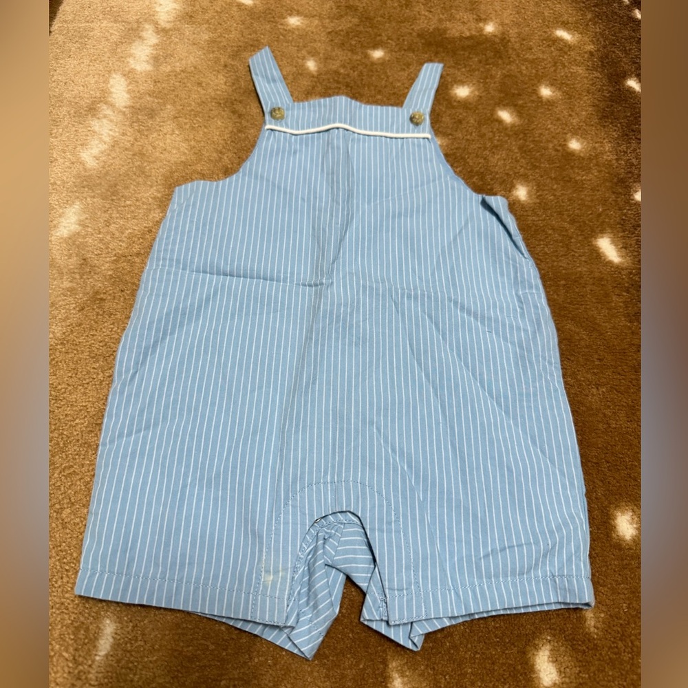 VGUC size 12-18mo Janie & Jack striped Jon Jon